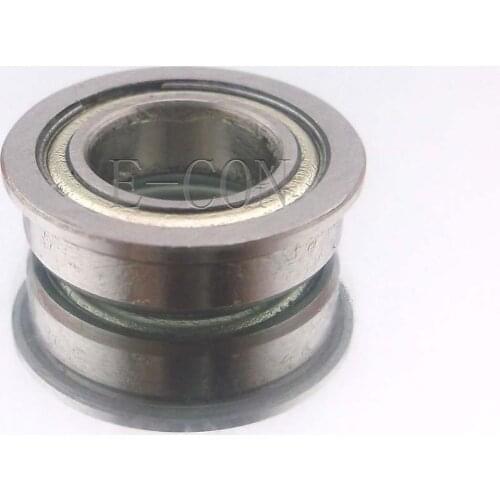 1/2/5/10PCS MF126zz Mini Metal Double Shielded Flanged Ball Bearings (6mm*12mm*4mm)