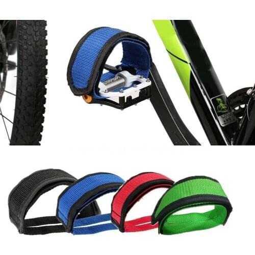 1 Pcs Bike Pedal Straps for Fixed Gear Bike, Lightweight Foot Toe Straps for Bike Pedals