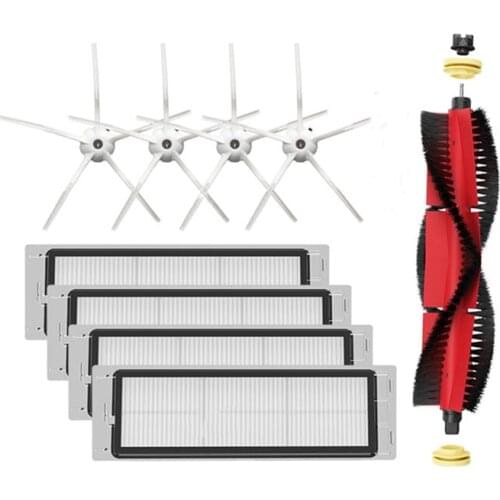 9PCS Robot Vacuum Cleaner HEPA Filters Main Brush Accessories for Xiaomi Roborock S4 S5MAX Robot Parts