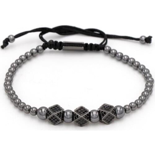 Ainofo Black Bracelets