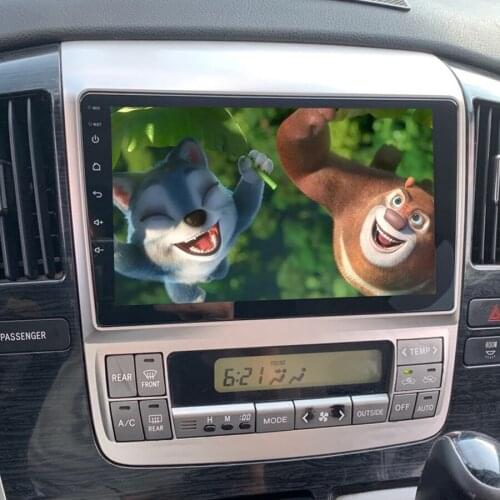 6GB Ram 128GB Rom 2Din Car Radio Stereo For Toyota Alphard 2007 Android 10 Multimedia Player GPS Navigation Carplay Head Unit