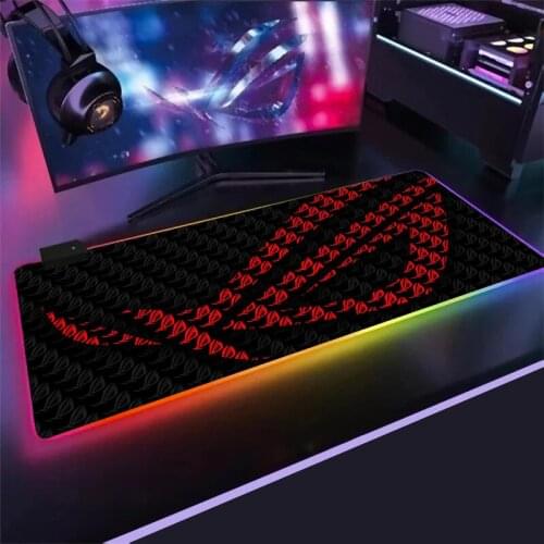 Large RGB Mouse Pad asus xxl Gaming Mousepad LED Mause Pad Gamer keyboard mouse pad laptop desk mat cool mouse pad desk mat