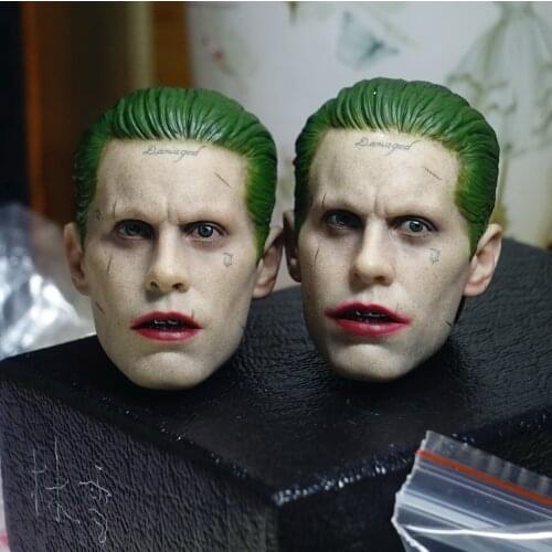 Estartek 1/6 Joker Master Leto Head Sculpt Strabismus and Normal Edition for 12inch Action Figure DIY