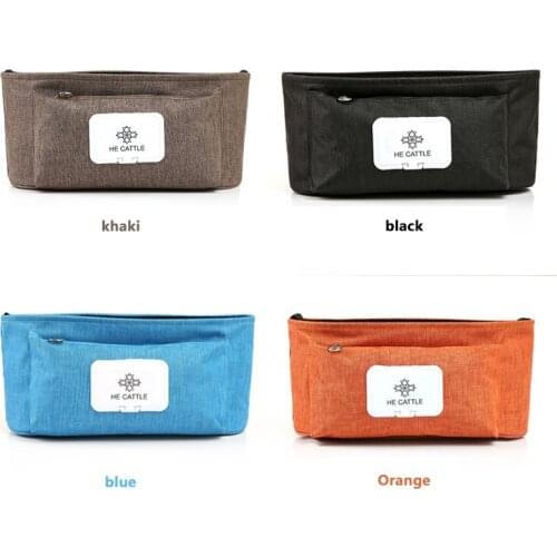 Stroller Hanging Bag Universal Parents Diaper Organizer Bag with Stroller Attachments Storage Container Large Capacity Bag