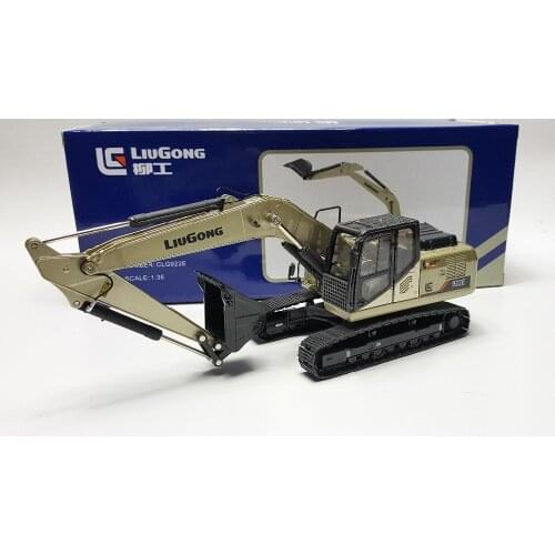 Rare,Collectible Diecast Model Toy Gift 1:35 Scale Liugong 922E Hydraulic Excavators Engineering Machinery Toy for Decoration