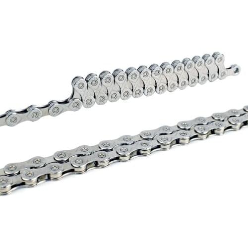 MTB Chain 11 Speed Mountain Bike Chains Road Folding Bicycle 11S Silver Chain Ultra Light MTB Parts 33 Speed Chain 116 Links