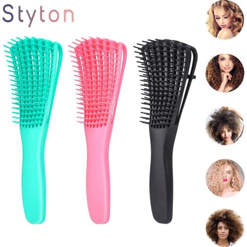 STYTON Hair Comb Massage Scalp Eight Claw Care Hair Brush Hairdressing Products Straightening Brush Professional Styling Comb
