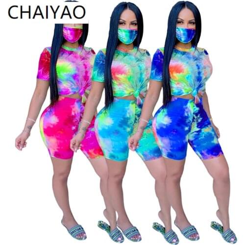 TY1857 Wholesale Items Summer Womens Fashion Print Sexy Breathable Plus Size Short Sleeve Top and Short Pant