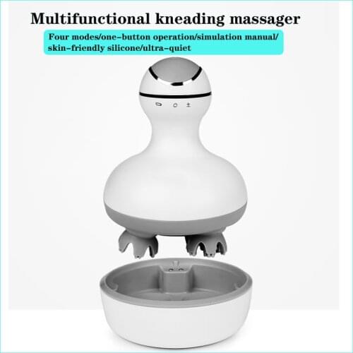 New Smart Head massager Mini Portable Hand Body Vibrating Head Neck Back Legs Arms Face Pain Relieving Rechargeable