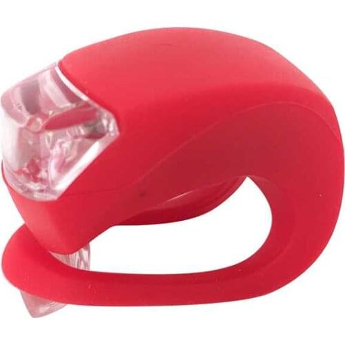 WasaFire Red Warning Light 3 Modes Silicone Bicycle Lights Helmet LED Flashlight Waterproof Bike Light Cycling Rear Tail Lamp