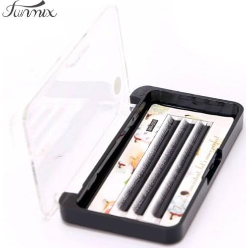 0.07 Double curl C&D volume encryption Long False Eyelashes 3D Eye Lashes