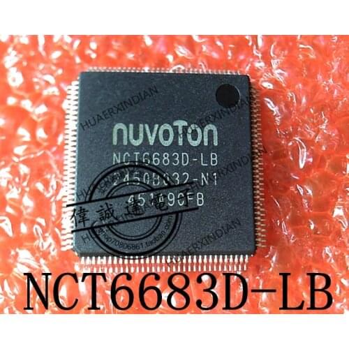 1Pieces New Original NCT6683D-LB NCT6683D-L8 TQFP128 1 In Stock Real Picture