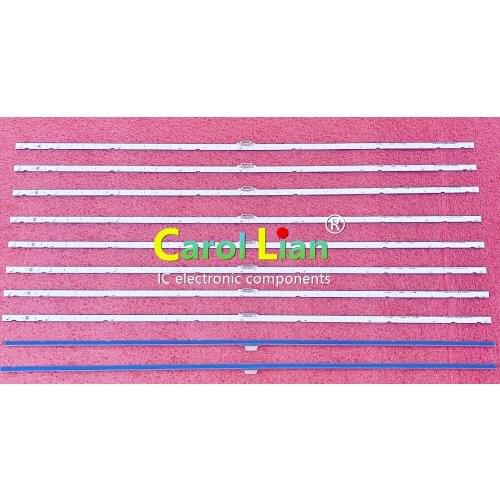 30pcs/lot LED backlight bar for Samsung 50NU7100 UN50NU7100 UE50NU7100 UE50NU7470 UE50NU7400 BN61-15484A BN96-45952A 45962A