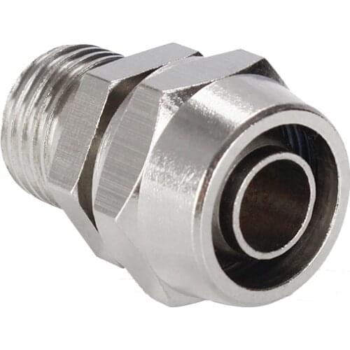 4mm 6mm 8mm 10mm 12mm x M5 M6 M8 M10 M12 M14 M16 M18 Male Thread Pneumatic Fast Twist Tube Pipe Fitting Quick Coupler Connector