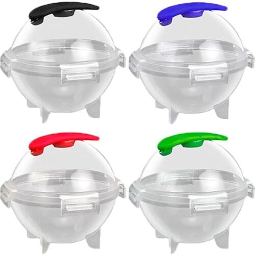 4Pcs Ice Ball Makers 3D Ice Hockey Ball Molds Ice Cube DIY Molds for Jelly Chocolate Whisky Cocktail DIY Ice Cream Moulds