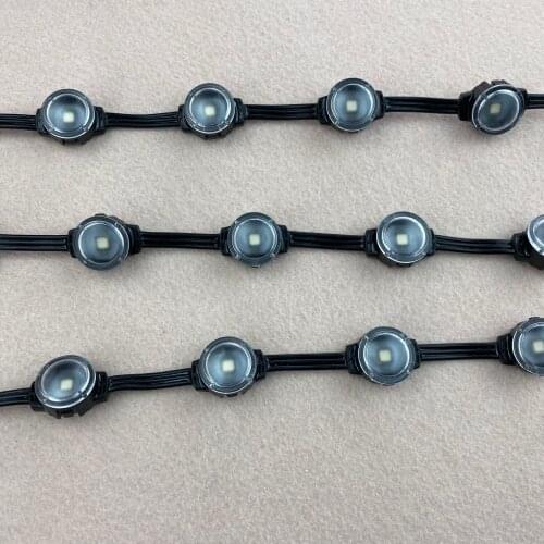 50pcs/string 5.5cm/11cm spacing DC5V 20mm WS2811 5050 SMD pixel module;RGB addressable full color;IP68 rate