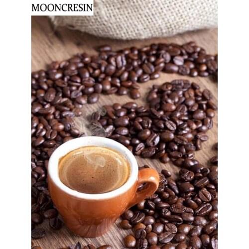 5D Diy Diamond Painting Full Square Mosaic Pictures Of Rhinestones Coffee Cups Cross Stitch Diamond Embroidery Living Room Decor