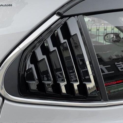 Car Rear Window Triangle Shutters Cover Trim Decoration Sticker for Toyota Camry 2018 2019 2020 2021 Car Accessories