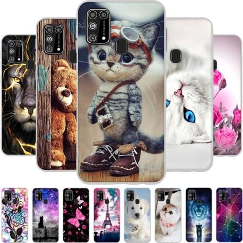 Case For Samsung Galaxy M31 Case Silicone Soft TPU Back Cover Phone Cases for Samsung M31 M 31 M315 6.4" Case Funda Coque Bumper