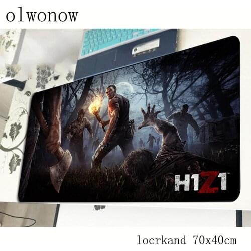 H1Z1 mouse pad 70x40cm hot sales mousepads best gaming mousepad gamer High-end large personalized mouse pads keyboard pc pad