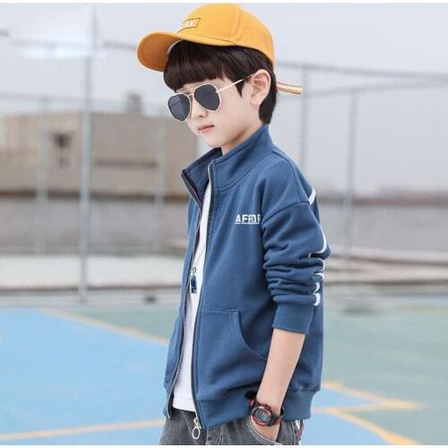 Sport Spring Autumn Boy Coat Jackets Overcoat Top Kids Teenage Gift Children Clothes Gift Formal School High Quality