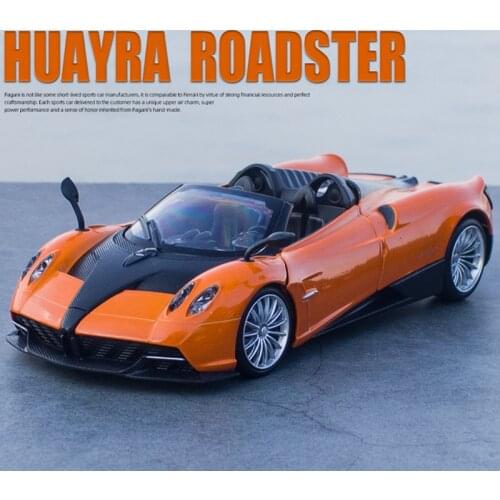 1/24 Pagani Huayra Alloy Sports Car Model Diecast Metal High Simulation Toy Vehicle Model Collection Boys Toy For Childrens Gift
