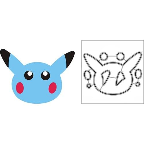 New Cute Squirrel Face Craft Embossing Mold 2021 Metal Cutting Dies for DIY Decorative Scrapbooking Album Card Making No Stamps