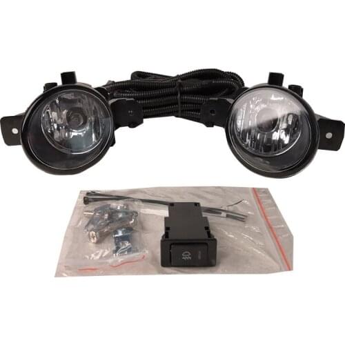 Suitable for Nissan ALTIMA 05 MARCH MICRA 06- 09 NOTE MAXIMA TEANA front bumper fog lamp with switch wire group bulb H11 12v 55w