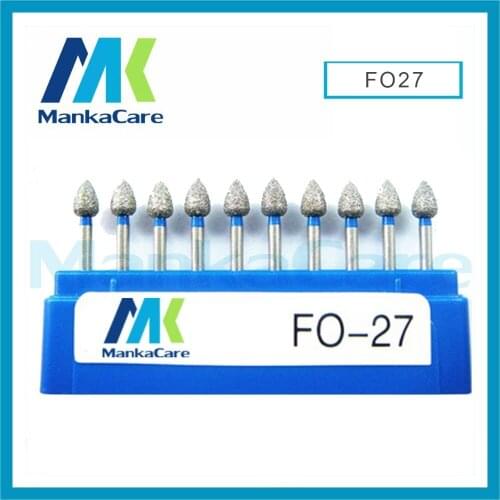 FO - Dental Lab Assorted Diamond Burs Millers Tooth Drill Jewelers/High abrasive/High speed handpiece dental bur emery bur