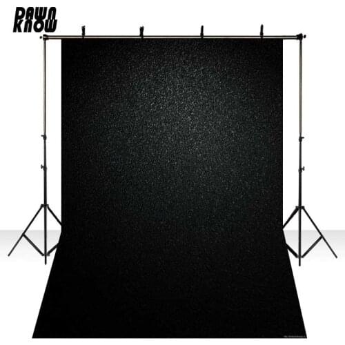 DAWNKNOW Vinyl Photography Background For Children Black Concrete Wall Polyester Black Backdrops For Wedding Photo Studio 746