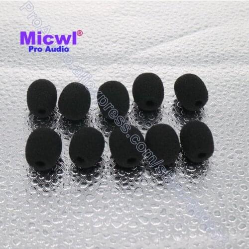 Spare Lapel Lavalier Microphone foam for Sennheiser ME2 Sony V1 D11 Tie Clip-On covers Windscreen Windshield 6mm-8mm