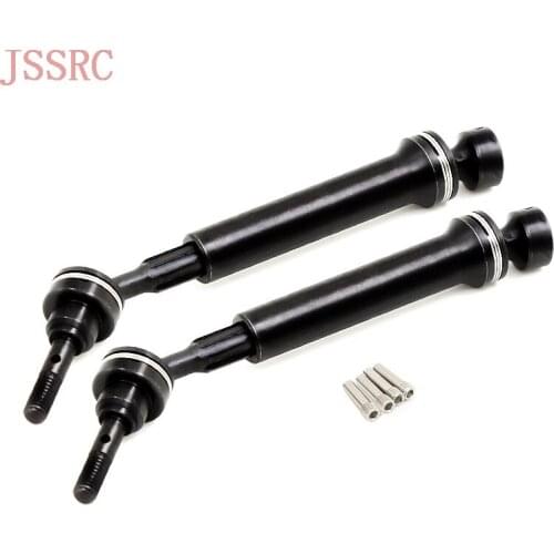 #7151 for Traxxas 1/16 Mini E-Revo EREVO SUMMIT SLASH 4WD RC Car 2Pcs Hard Steel Front Rear Drive Shaft