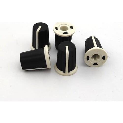 0 degree 90 degree 180 degree 270 degree potentiometer knob hat rubber half shaft D axis KNOB CAP soft cap knob