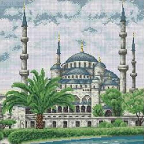 Diamond Embroidery Diy Diamond Painting Cross Stitch Kits Diamond Mosaic Castle Full Square Diamond Embroidey CS237
