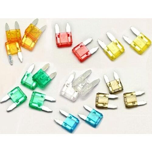 Free Shipping 7valuesx30pcs=210pcs Small 5A 7.5A 10A 15A 20A 25A 30A Brand New Car Fuses Auto Fuse Wholesale