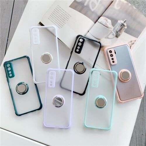 Ring Stand Shockproof Case For Huawei P30 P40 lite P30 Pro Nova 5 6 7 Pro 8 SE Mate 30 honor 30 Y5P Y6P Y7P Y8P Y6 Y9 2019 Cover