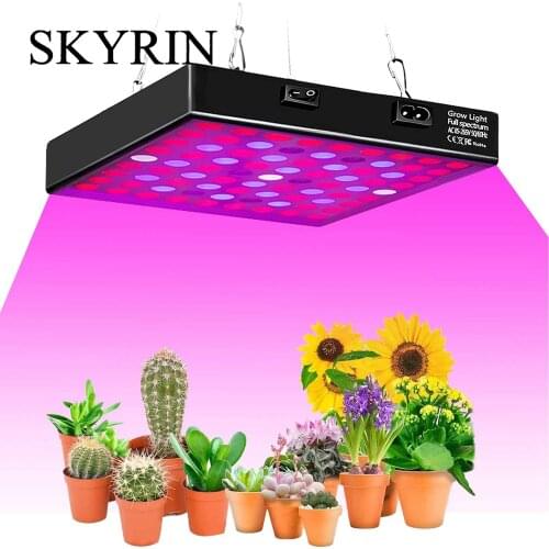 SKYRIN Full Spectrum Plant Light 50W 80W Phyto Lighting Seedling Fito Lamp For Hydroponics Vegetable Flower LED Growing Lamps