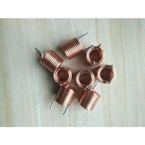 Inductance 2.85UH Coil Inductance QA1.2 Line 10 Inner Diameter 22.7 Circles Vertical Double-layer Hollow Inductor