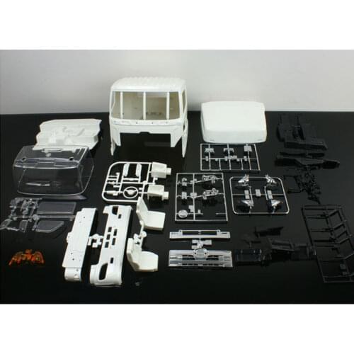 LESU ABS Plastic Actros Body For Hino 700 1/14 Tamiya RC Tractor Truck DIY Model TH02095