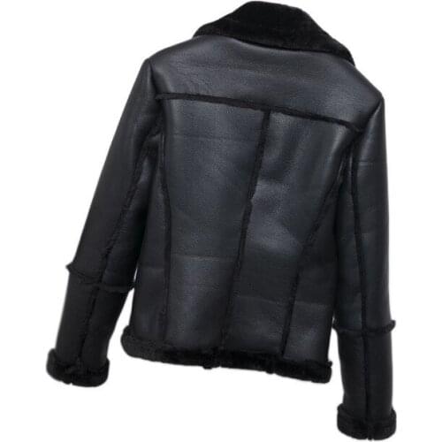 Womens Leather Jacket Faux PU Leather Coat Female Autumn Winter Coat Women Clothes 2020 Korean Vintage Tops Chaqueta Mujer 4546