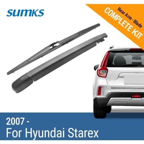 SUMKS Rear Wiper & Arm for Hyundai Starex 2007 2008 2009 2010 2011 2012 2013 2014 2015 2016 2017