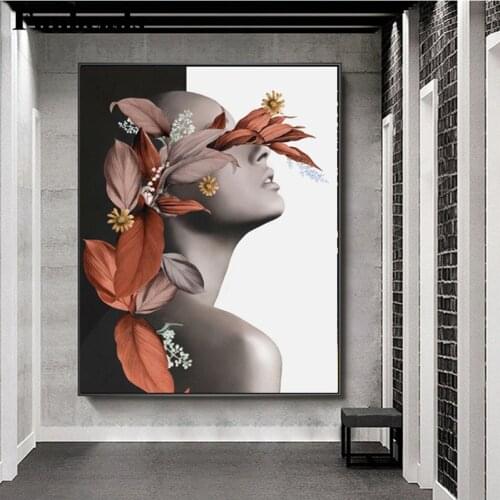 Diy Diamond Painting Modern abstract flower woman Diamond Mosaic paint by numbers diamond embroidery Sale cross stitch kit FF784