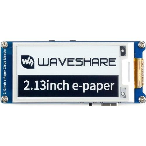 2.13inch e-Paper Cloud Module,250×122 Pixels, WiFi Connectivity,Low Power Consumption, Wide Viewing Angle, Paper-Like Effect