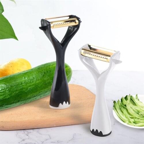 QueenTime Vegetable Peeler Multifunctional Stainless Steel Fruit Parer Creative Apple Potato Paring Knife Tool Kitchen Gadgets