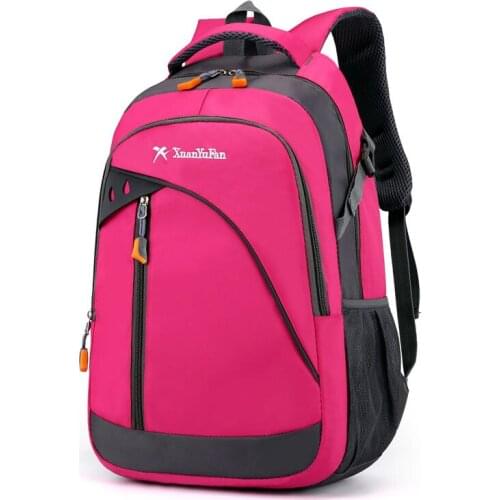 Middle Student High School Bags for Teenage Girs Boys Backpack Women Nylon Black Bookbags Large Capacity
