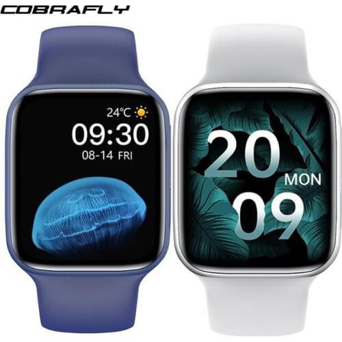 COBRAFLY HW22 Smartwatch Series 6e 44mm Support Bluetooth Call DIY Watchfaces Smart Watch Fitness Clock For Androis Ios