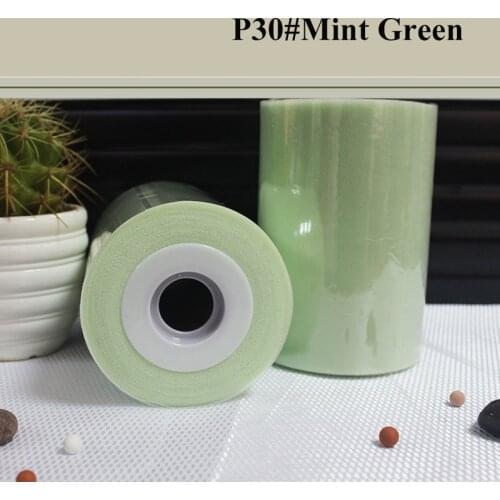 Mint green color Polyester Tulle Roll 100yards For Tutu dress