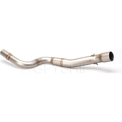 Z 250 Motorcycle Exhaust Pipe Muffler Middle and Front Link Pipe System For Kawasaki Ninja 250r Ninja 300 Z250 Slip on
