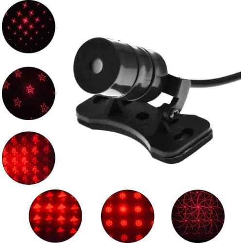 New Anti Collision Rear-end Laser Tail Fog Light Auto Brake Parking Warning Lamp Warning Light Car Styling