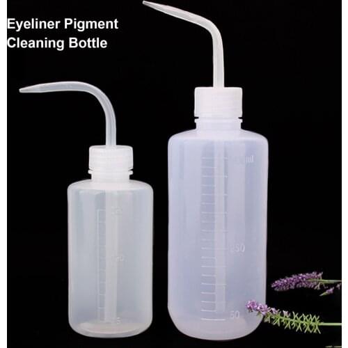 1pcs 250/500ML Tattoo Tools Lastics Eyeliner Pigment Washing Bottle Makeup Tool Tattoo Supplies tattoo Accessories